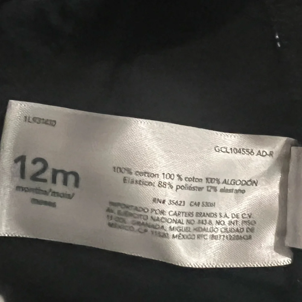 3/$20 Set of 2 Black and Gray Joggers- Size 12M